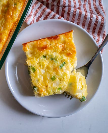 Baked Cottage Cheese Eggs