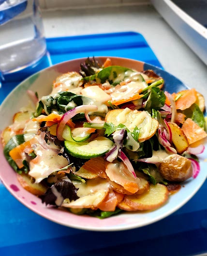 Smoked Salmon Salad