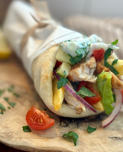 Air Fryer Chicken Gyros