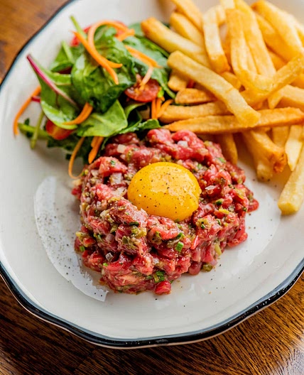 Classic French Bistro Beef Tartare