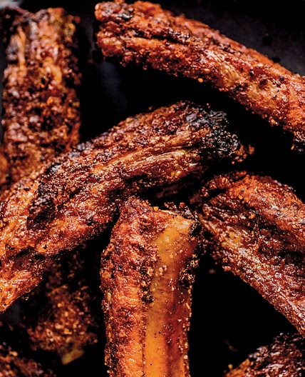 Air Fryer Memphis-Style BBQ Pork Ribs