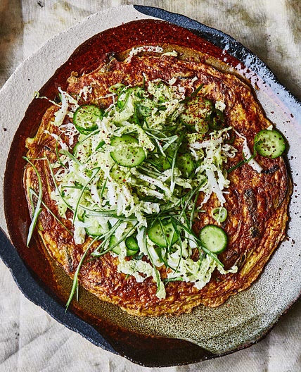 Eggplant and Cabbage Dinner Frittata