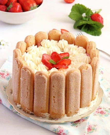 Strawberry Charlotte