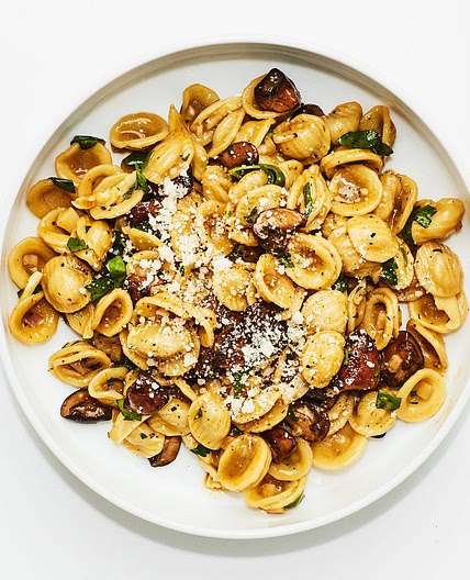 Mushroom Carbonara