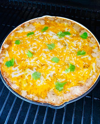Smoked Jerk Chicken Dip