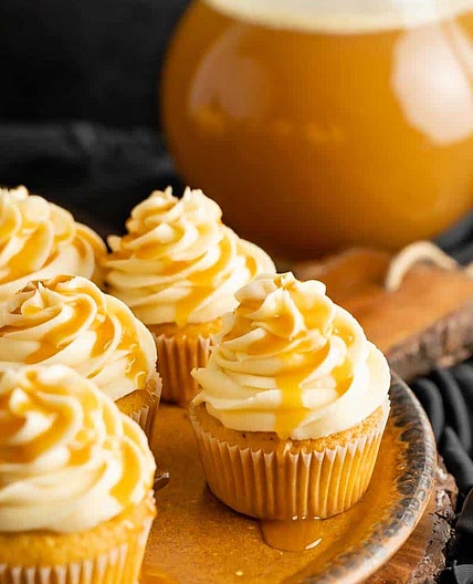 Butterbeer Cupcakes