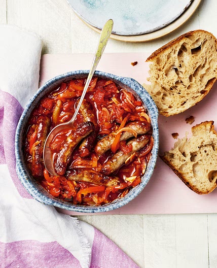 Air Fryer Sausage Bake