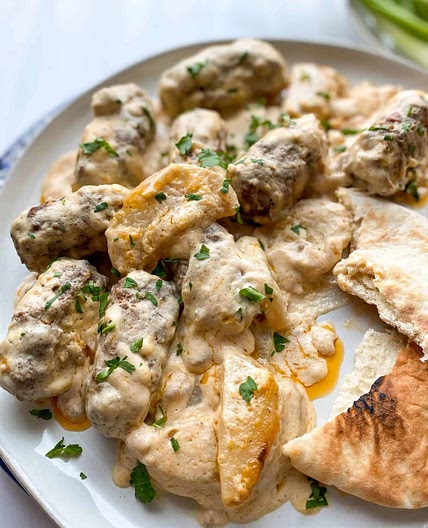 Kofta tahinia (كفتة بطحينيه)