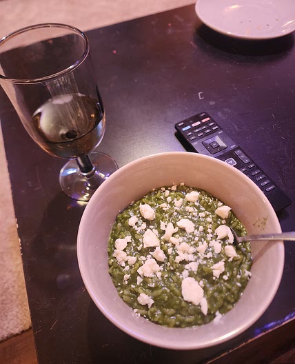 Spanakopita Risotto