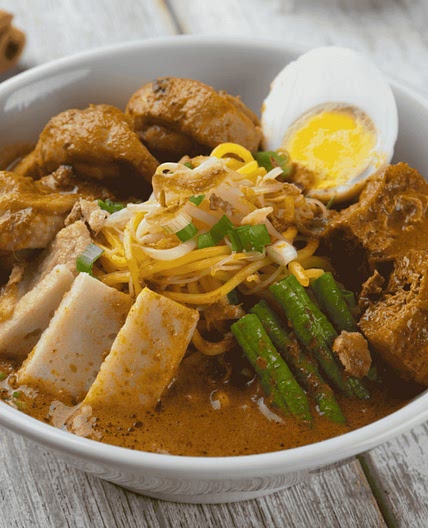 Malaysian Coconut Noodle Soup