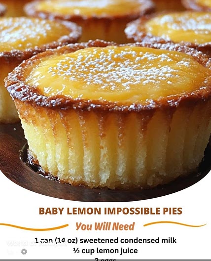 Impossible Lemon Pie