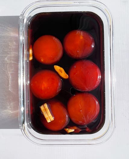 Soy Cured Egg Yolk