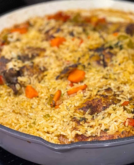 Caribbean Jerk Chicken and Rice