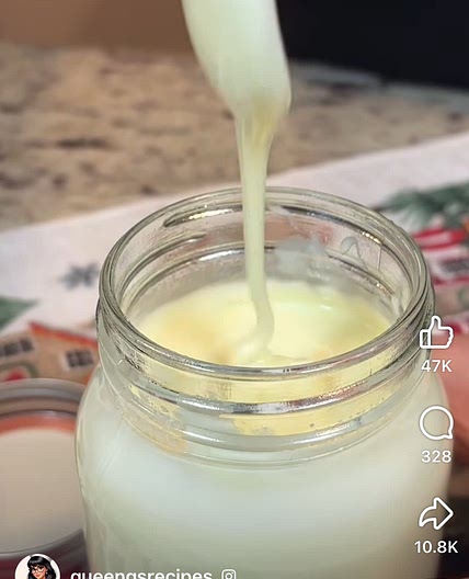 Sweetened condensed milk 