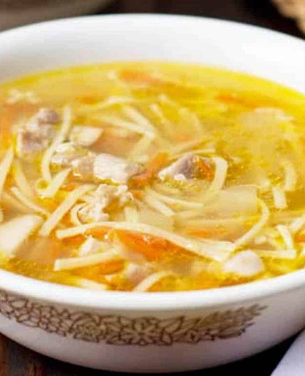 Lickety Split Chicken Noodle Soup