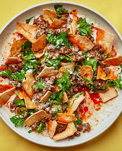 Creamy Tahini and Harissa Beef