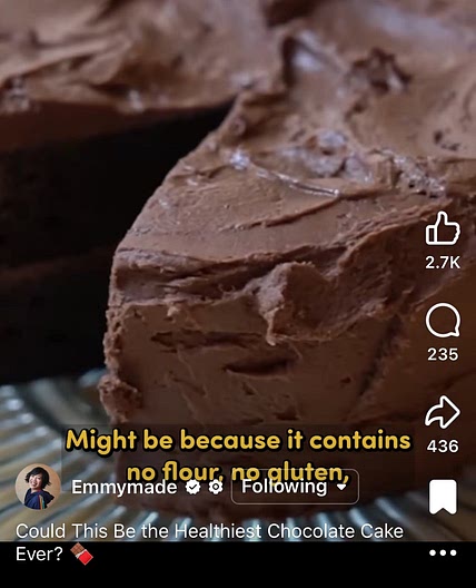 Black bean cake