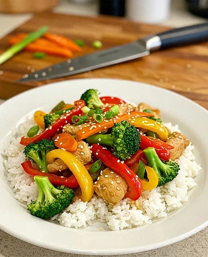 Quick Chicken Stir Fry Recipe | Healthy & Flavorful | Sharp Blades
