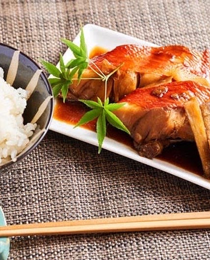 Japanese sweet red snapper