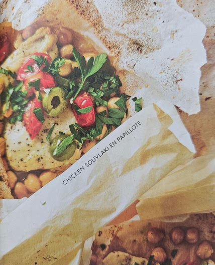 Chicken Souvlaki en Papillote