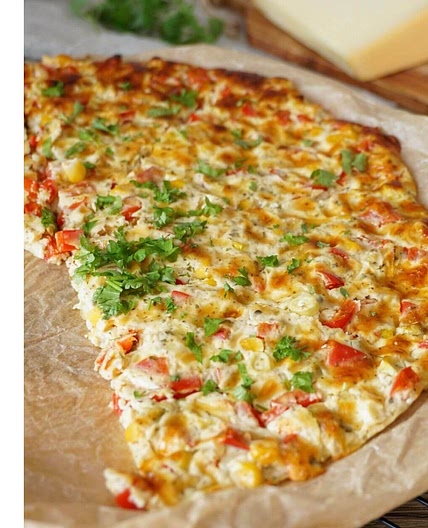 Low Carb Schüttelpizza