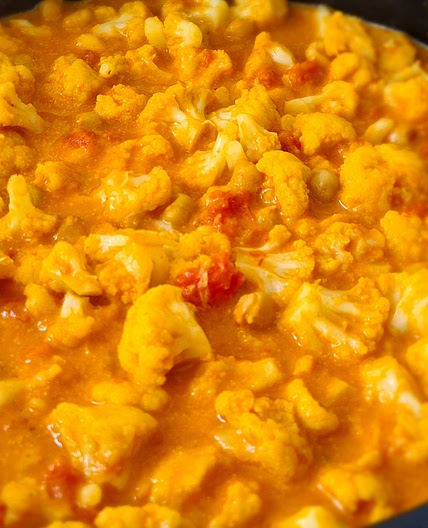 Curry mit Blumenkohl und/oder Brokkoli