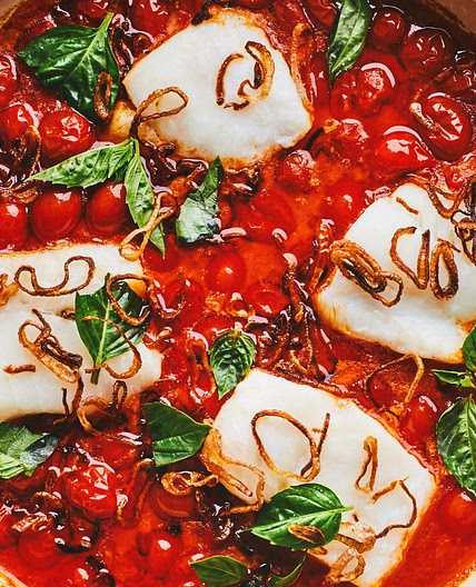 Tomato-Coconut Curry With Cod