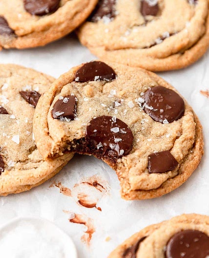 Tahini Chocolate Chip Cookies