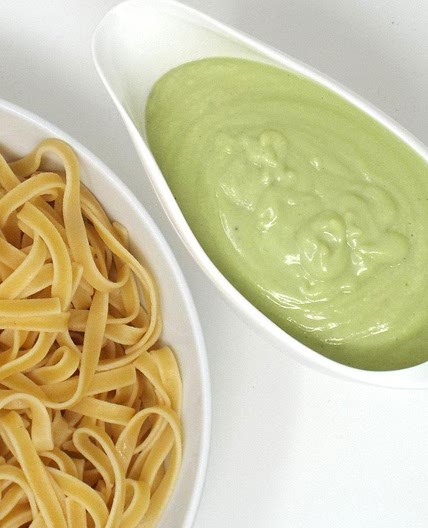 Fettuccine Avocado Alfredo