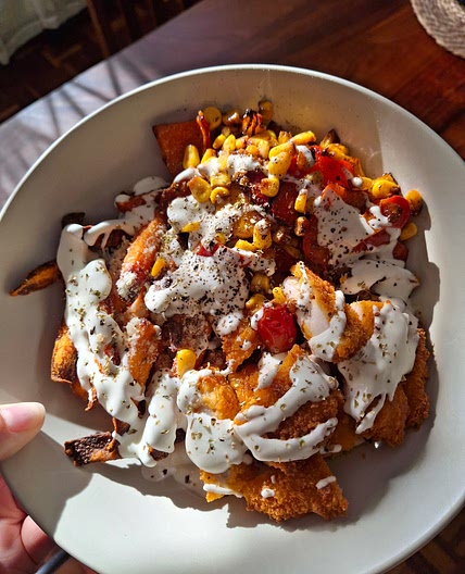 Low Calorie Friday Night Chicken Fajita Bowl