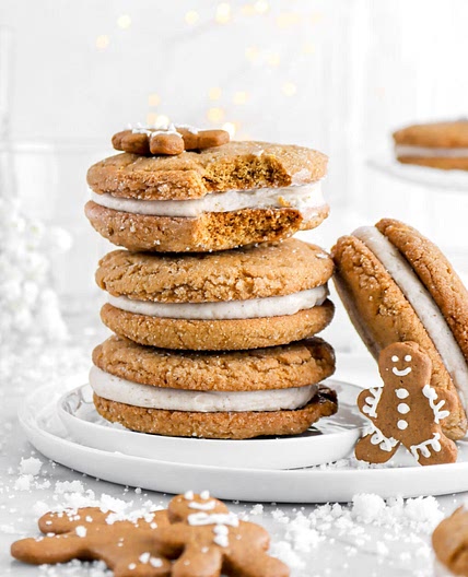 Gingerbread Sandwich Cookies