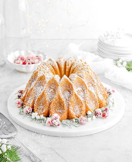 Eggnog Pound Cake