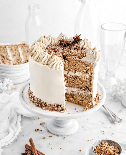 Maple Pecan Cake