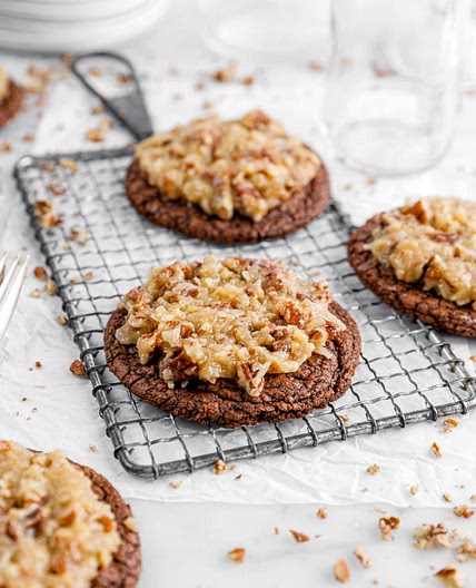 German Chocolate Cookies