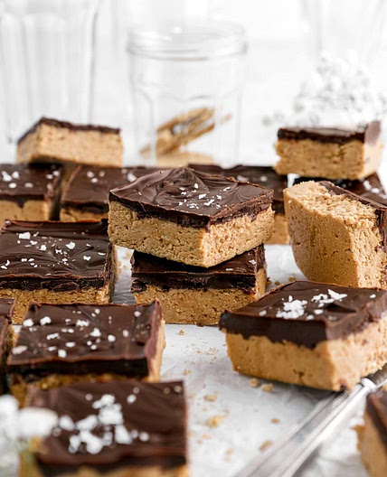 No Bake Chocolate Peanut Butter Bars