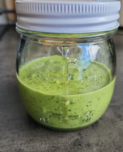 Vegan basil pesto