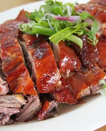 Roast Duck with Honey Orange Glaze