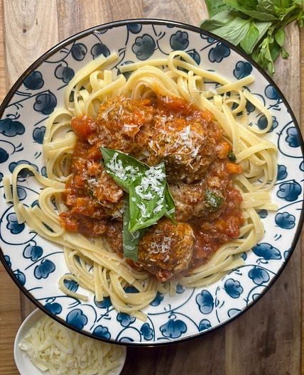 Air Fryer Pork Meatballs