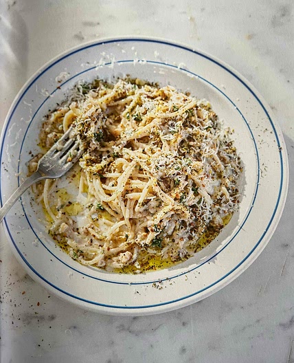 Walnut + Za'atar Spaghetti