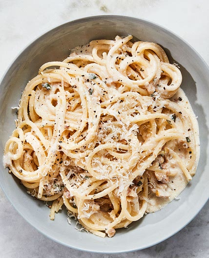 White Pesto Pasta