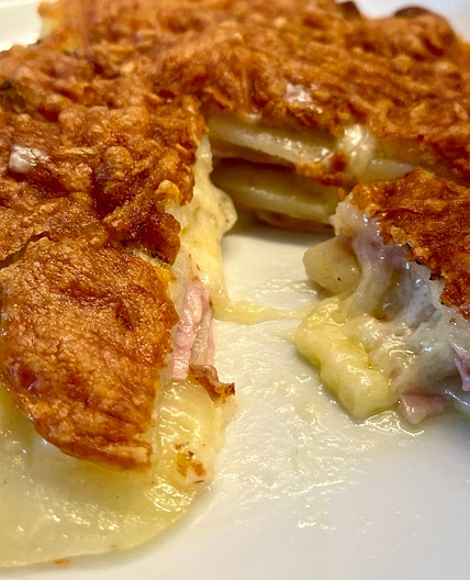 Millefoglie di patate - potato millefeuille (in air frier)