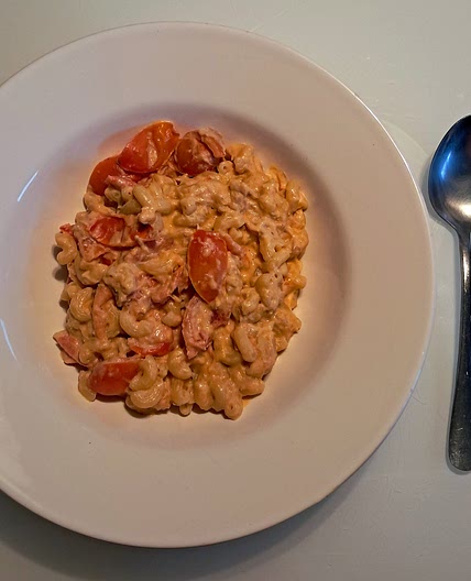 Tomato pasta for 1