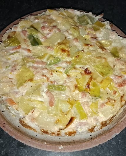Quiche poireaux et pommes de terre