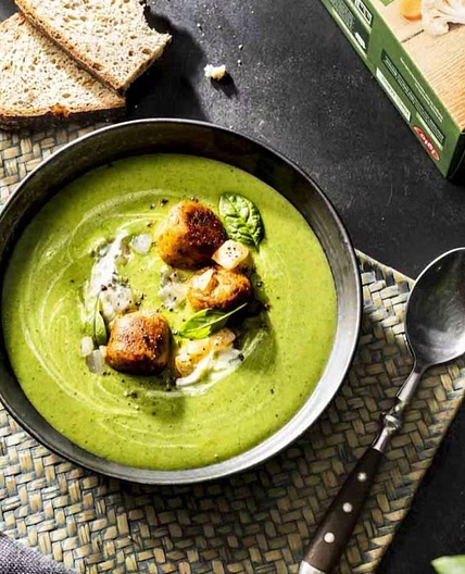 Schnelle Gemüse-Creme-Suppe