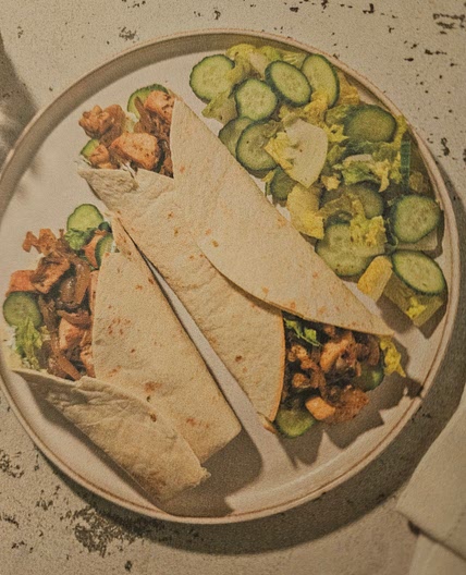 Wrap poulet souvlaki