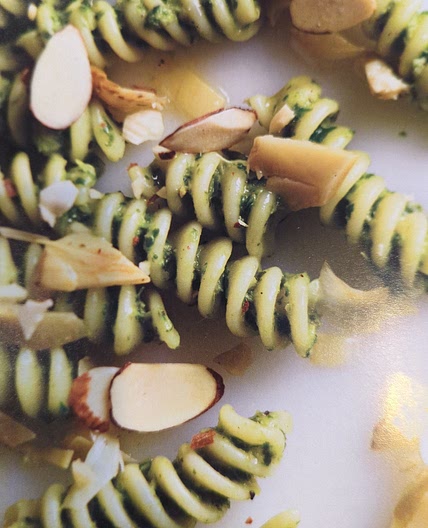 Fusilli with Herbs and Artichokes