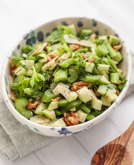 Anti-Inflammatory Celery, Apple and Walnut Salad