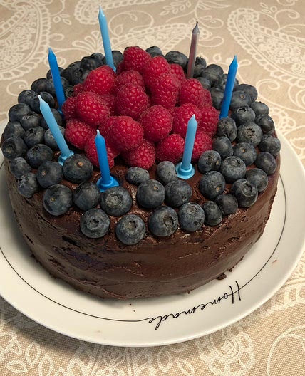 Marry Berry Chocolaté Birthday Cake 