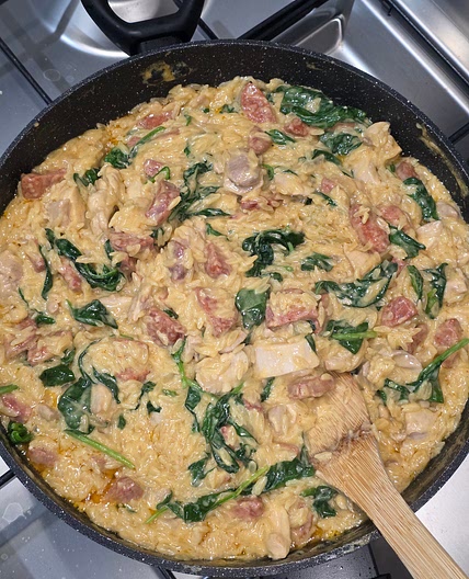 Chicken Chorizo Risoni