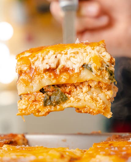 Turkey & Spinach Lasagna